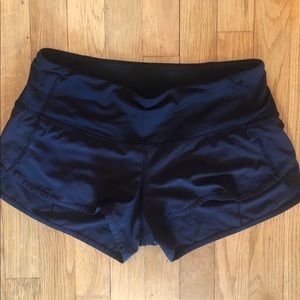 Lululemon Speed Up shorts